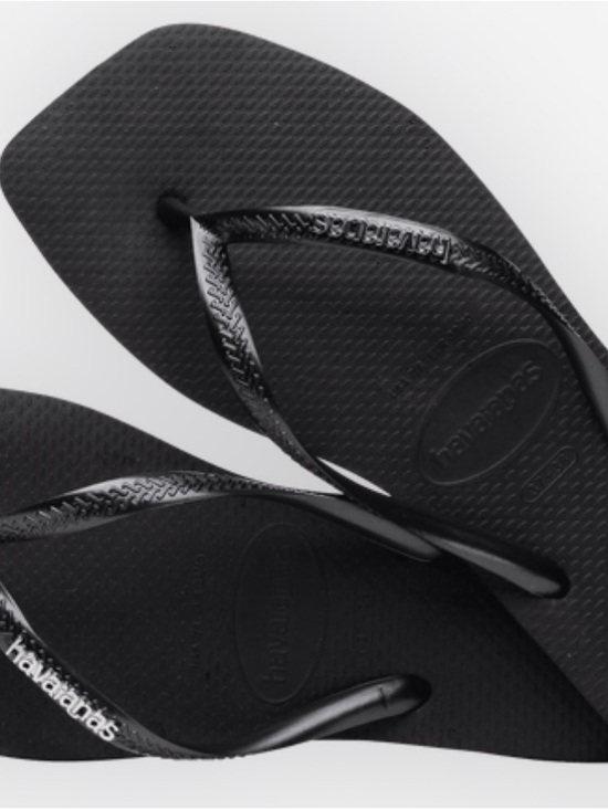 Havaianas Shoes - Havaianas Women's Slim Flip Sandals in Black Size 33/34 BR - 3/4 Y US